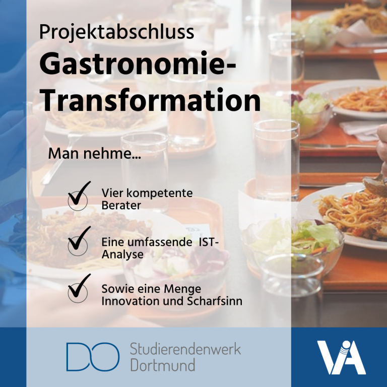Projektabschluss Gastronomie-Transformation